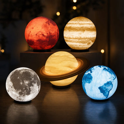 The LuminaSphere – High-Definition 15cm Planetary Lamp