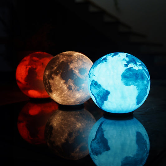 The LuminaSphere – High-Definition 15cm Planetary Lamp